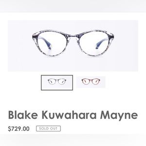 Blake kuwahara gently used frames, they are Rx able and still in great condition